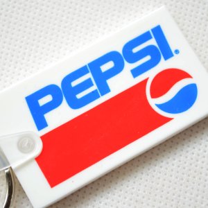 画像2: ラバーキーチェーン PEPSI ロゴ2