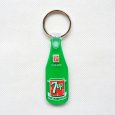 画像1: ラバーキーチェーン 7UP ボトル (1)