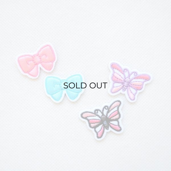 画像4: ワッペン リボン(2枚組) (4)