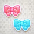 画像1: ワッペン リボン(2枚組) (1)