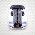 画像1: 鉄道/電車 トレインミニワッペン EH200 ブルーサンダー (1)