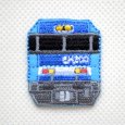 画像1: 鉄道/電車 トレインミニワッペン EH200 ブルーサンダー (1)