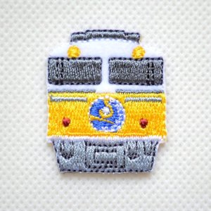 画像1: 鉄道/電車 トレインミニワッペン EF81 カシオペア