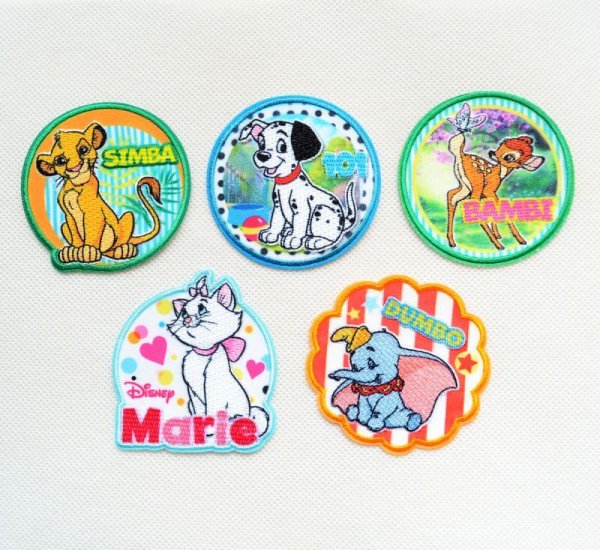 画像4: シールワッペン おしゃれキャット ディズニー (4)