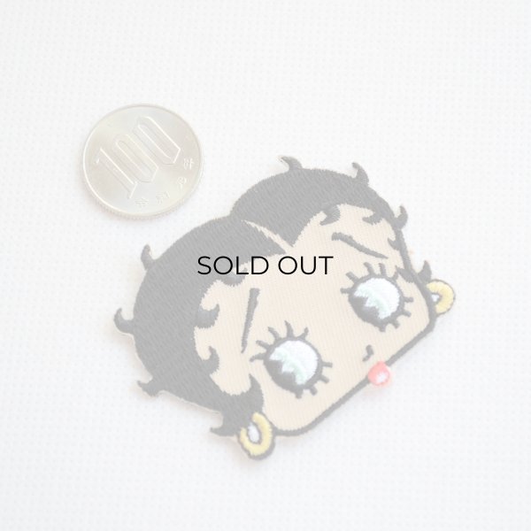 画像2: ミニワッペン ベティブープ Betty Boop(フェイス) (2)