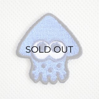 ワッペン スプラトゥーン2 ライトブルー イカ | ワッペン・アップリケ