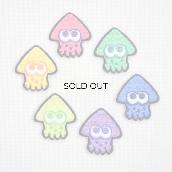 画像4: ワッペン スプラトゥーン2 ネオピンク イカ (4)