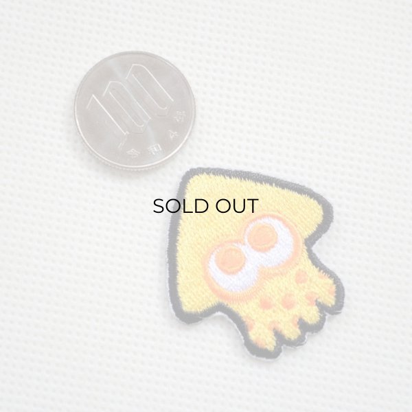 画像2: ワッペン スプラトゥーン2 サンイエロー イカ (2)