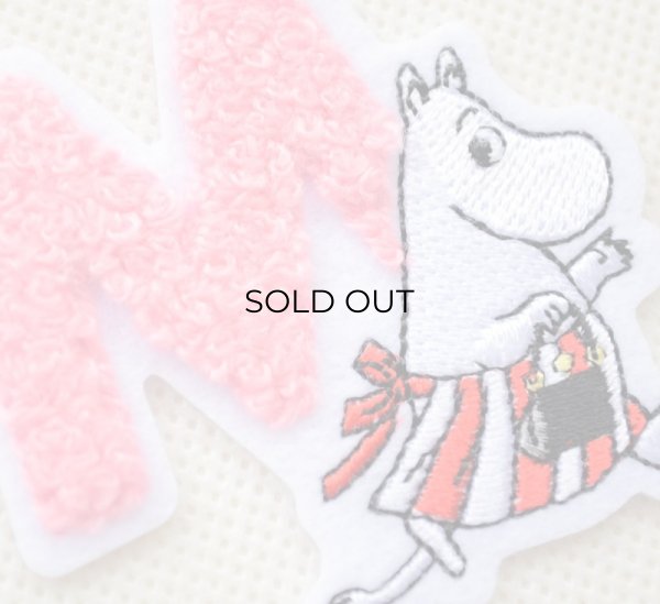 画像2: ワッペン ムーミンママ アルファベット(M) (2)