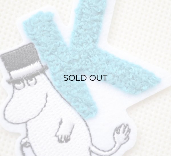 画像2: ワッペン ムーミンパパ アルファベット(K) (2)