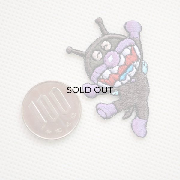 画像2: ミニワッペン それいけアンパンマン ばいきんまん (2)