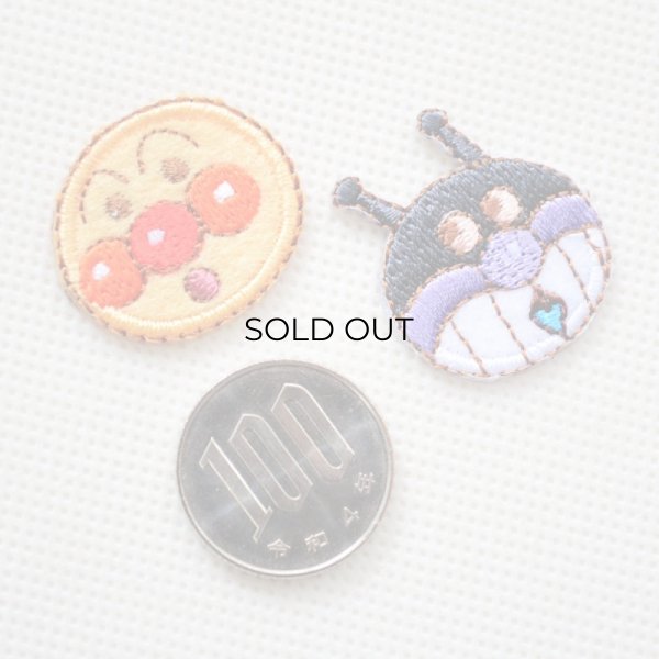 画像2: ミニワッペン それいけアンパンマン アンパンマン ばいきんまん(2枚組) (2)