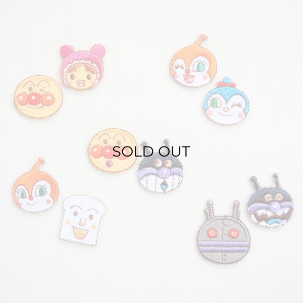 画像4: ミニワッペン それいけアンパンマン アンパンマン ばいきんまん(2枚組) (4)