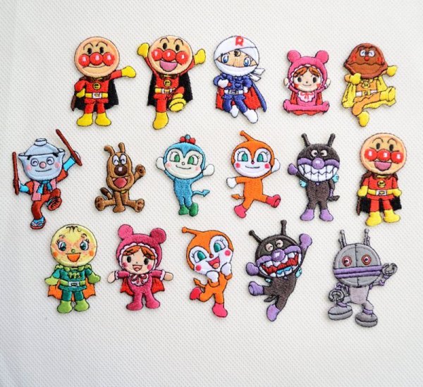 画像4: ミニワッペン それいけアンパンマン アンパンマン (4)