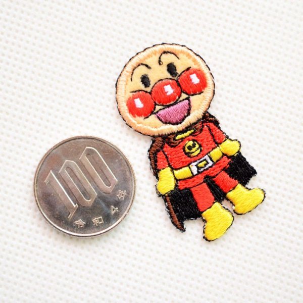 画像2: ミニワッペン それいけアンパンマン アンパンマン (2)
