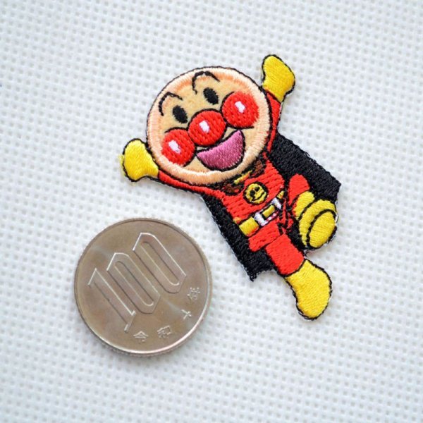 画像2: ミニワッペン それいけアンパンマン アンパンマン (2)