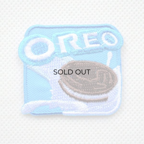画像1: ミニワッペン OREO オレオ (1)