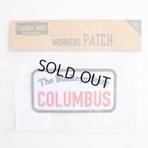 画像3: USAアドバタイジングワッペン COLUMBUS ブラック＆ホワイト