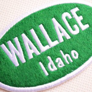 画像2: USAアドバタイジングワッペン WALLACE グリーン＆ホワイト