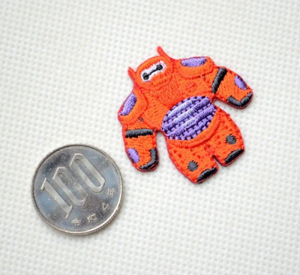 画像2: ワッペン ベイマックス ミニ  (2)