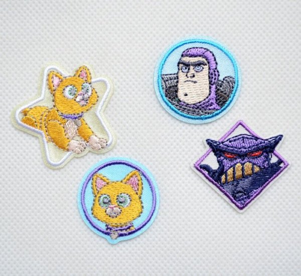 画像4: ワッペン バズ・ライトイヤー バズ＆ザーグ トイストーリー 2枚組 (4)