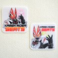 画像1: ワッペン 仮面ライダーギーツ 2枚組 アイロン シール ブランド おしゃれ 大人 (1)