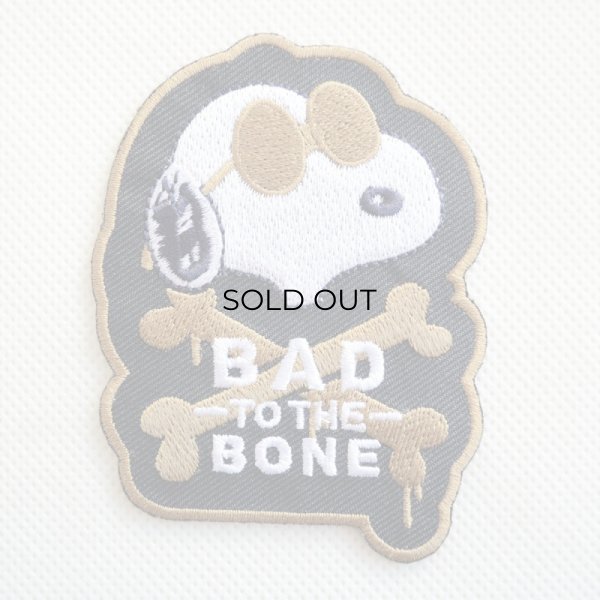 画像1: ワッペン スヌーピー メタル (1)