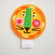 名札つけアップリケ ワッペン ライオン