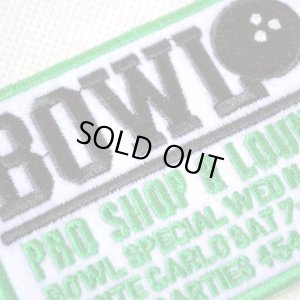 画像2: USAアドバタイジングワッペン BOWL ホワイト&グリーン