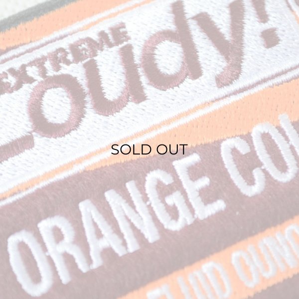 画像2: USAアドバタイジングワッペン ORANGE COLA オレンジ&ブラック (2)