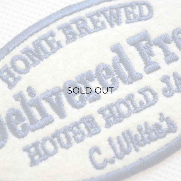 画像2: USAアドバタイジングワッペン Delivered Free ホワイト&ブルー (2)