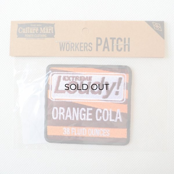 画像3: USAアドバタイジングワッペン ORANGE COLA オレンジ&ブラック (3)