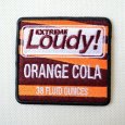 画像1: USAアドバタイジングワッペン ORANGE COLA オレンジ&ブラック (1)