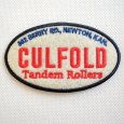 画像1: USAアドバタイジングワッペン CULFOLD ブラック＆ホワイト (1)