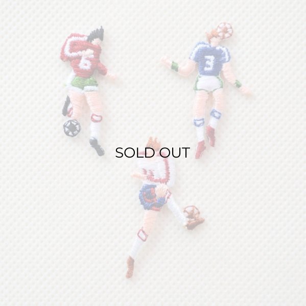 画像1: ワッペン サッカー 3枚組 (1)