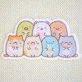 画像1: ワッペン すみっコぐらし ねこのきょうだいとおかし屋さん (1)