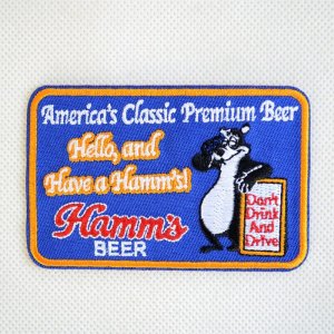 画像1: ワッペン ハムズ ビール Hamm's Beer