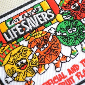 画像2: ワッペン LIFE SAVERS ライフセーバーズ キャンディー