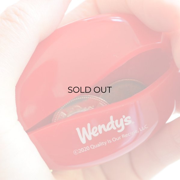 画像4: コインケース ウェンディーズ Wendy's レッド ラバー (4)