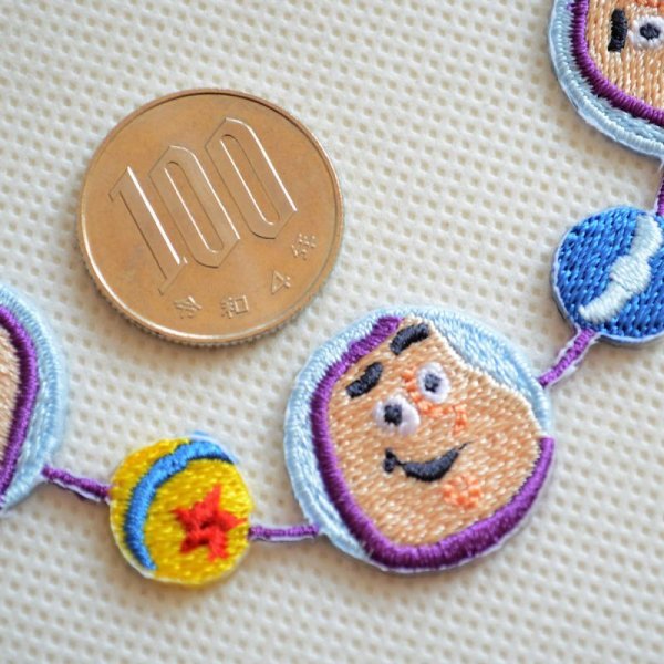 画像2: ラインワッペン トイストーリー バズ (2)