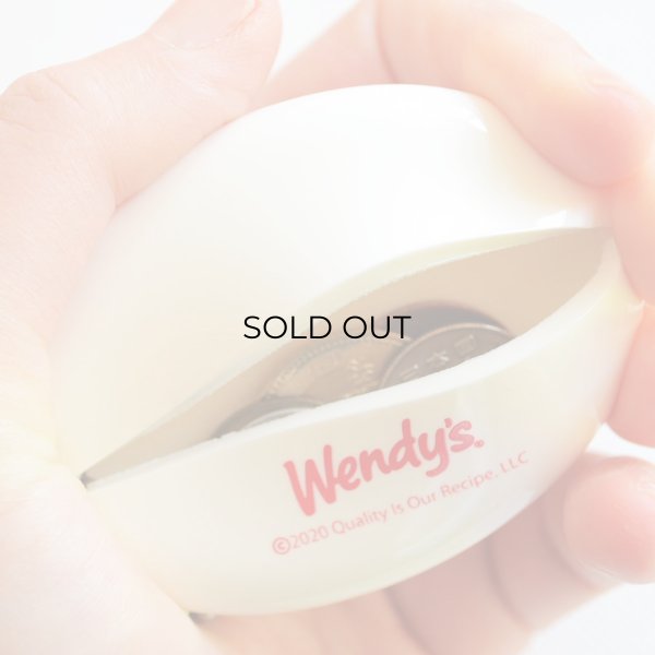 画像4: コインケース ウェンディーズ Wendy's ホワイト ラバー (4)