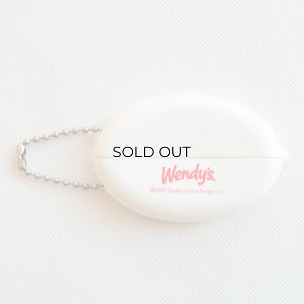 画像3: コインケース ウェンディーズ Wendy's ホワイト ラバー (3)
