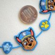 画像2: ワッペン パウパトロール チェイス ライン アイロン シール おしゃれ 大人 (2)