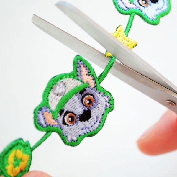 画像3: ワッペン パウパトロール ロッキー ライン アイロン シール おしゃれ 大人 (3)