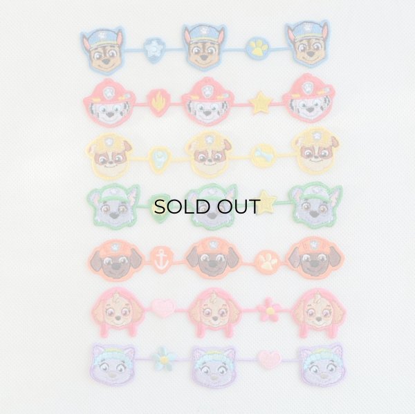 画像5: ワッペン パウパトロール スカイ ライン アイロン シール おしゃれ 大人 (5)