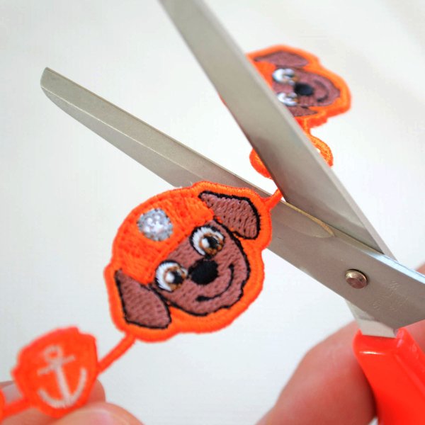 画像3: ワッペン パウパトロール ズーマ ライン アイロン シール おしゃれ 大人 (3)