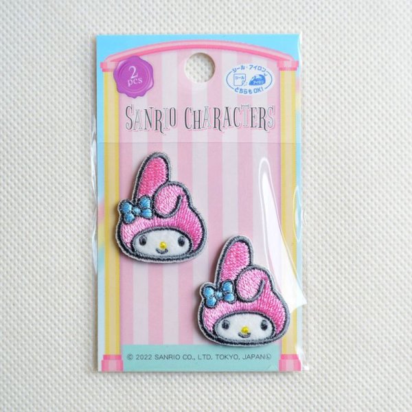 画像3: ワッペン マイメロディ サンリオ 2枚組 (3)