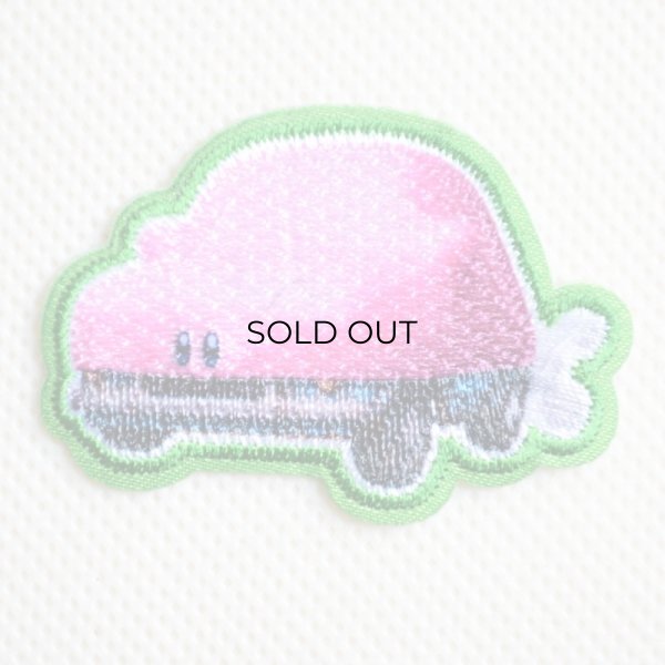 画像1: ワッペン 星のカービィ ディスカバリー くるまほおばり (1)