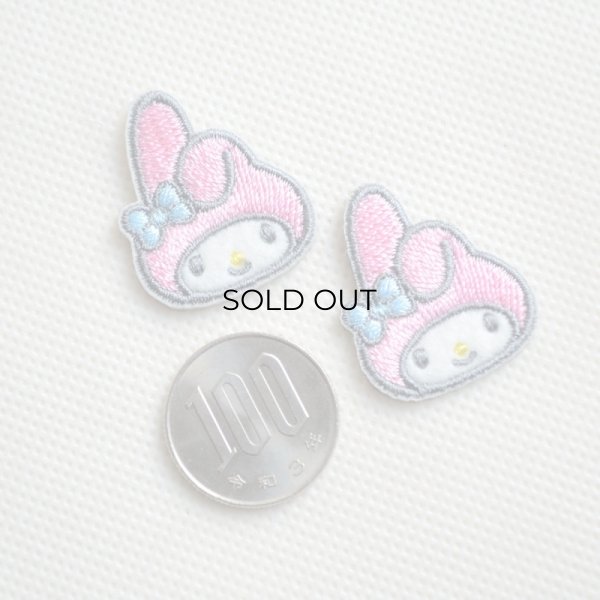 画像2: ワッペン マイメロディ サンリオ 2枚組 (2)