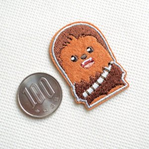 画像2: ワッペン チューバッカ スターウォーズ Star Wars 